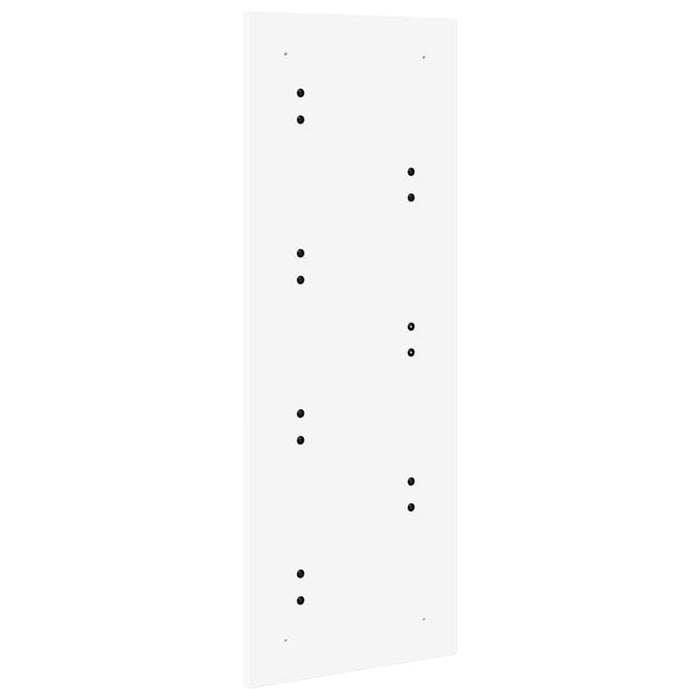 Răcător de paltoane montat pe perete Alb 30 x 1,5 x 80 cm - WALTI WALTI