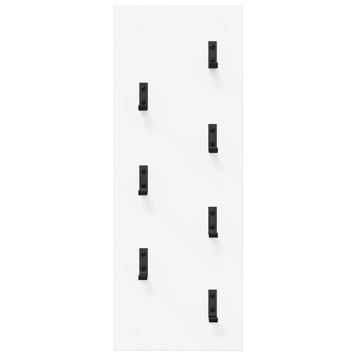 Răcător de paltoane montat pe perete Alb 30 x 1,5 x 80 cm - WALTI WALTI