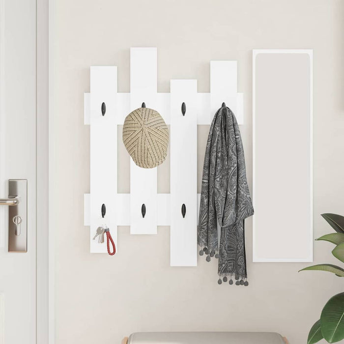 Răcător de paltoane montat pe perete Alb 60 x 3 x 82 cm - WALTI WALTI