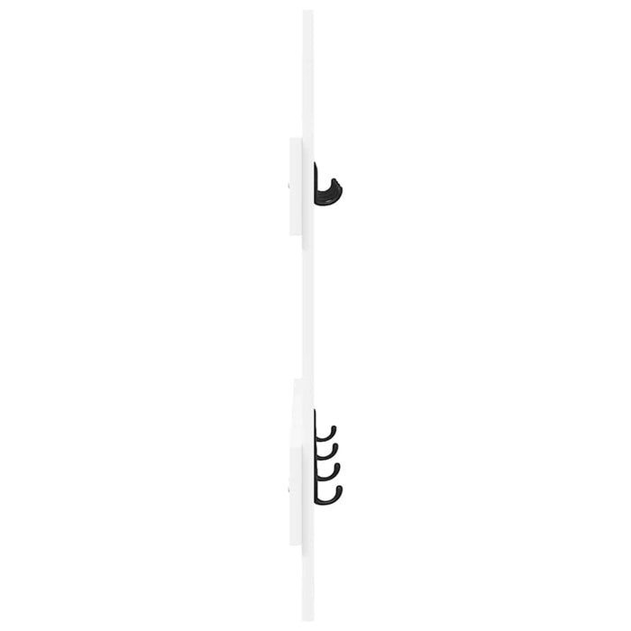 Răcător de paltoane montat pe perete Alb 60 x 3 x 82 cm - WALTI WALTI