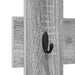 Răcător de paltoane montat pe perete Gri Sonoma 60 x 3 x 82 cm - WALTI WALTI