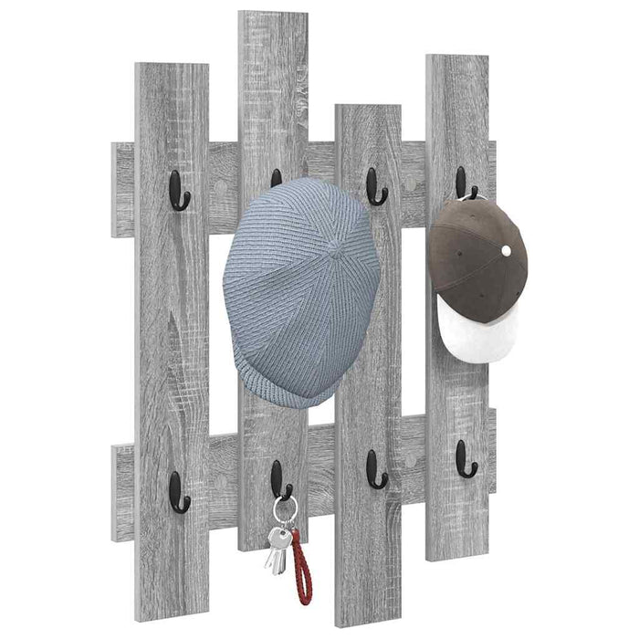 Răcător de paltoane montat pe perete Gri Sonoma 60 x 3 x 82 cm - WALTI WALTI