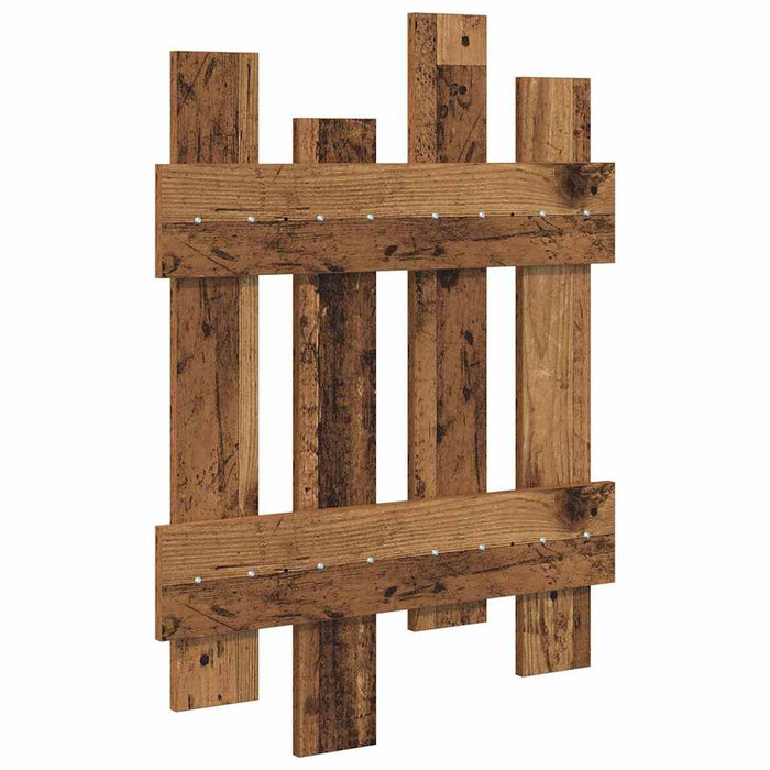 Răcător de paltoane montat pe perete Lemn vechi 60 x 3 x 82 cm - WALTI WALTI