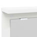 Răcător de paltoane montat pe perete Alb 85 x 10 x 45 cm - WALTI WALTI