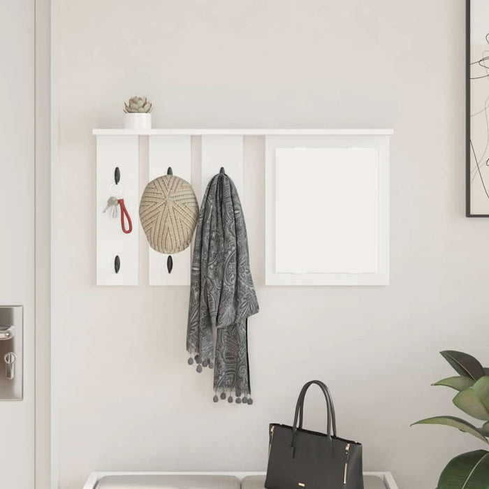 Răcător de paltoane montat pe perete Alb 85 x 10 x 45 cm - WALTI WALTI