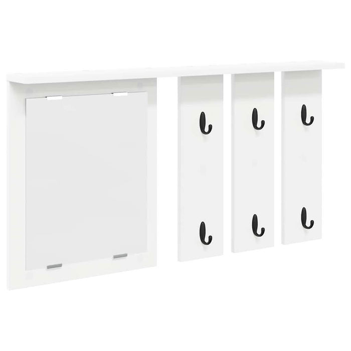 Răcător de paltoane montat pe perete Alb 85 x 10 x 45 cm - WALTI WALTI