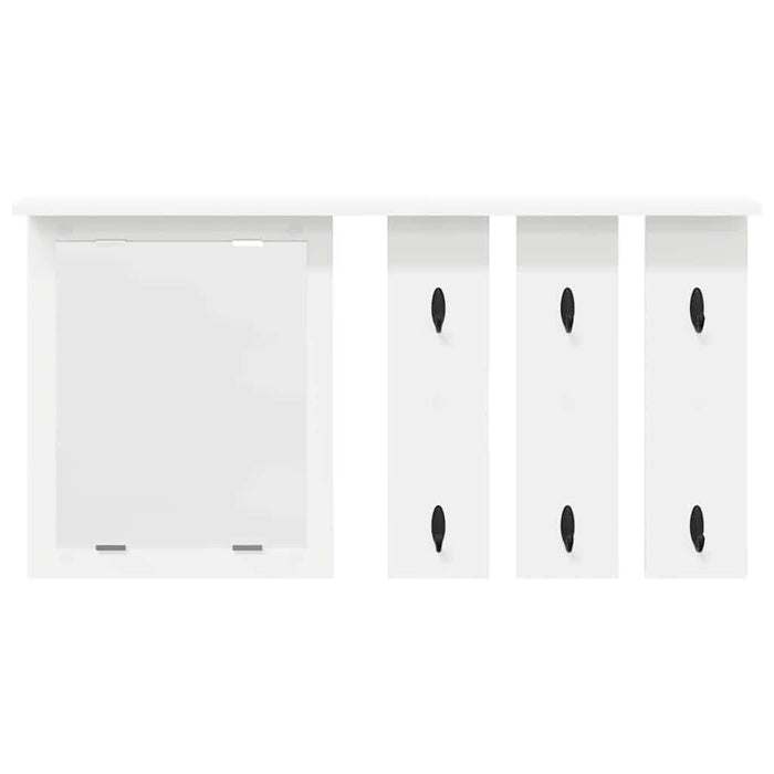 Răcător de paltoane montat pe perete Alb 85 x 10 x 45 cm - WALTI WALTI
