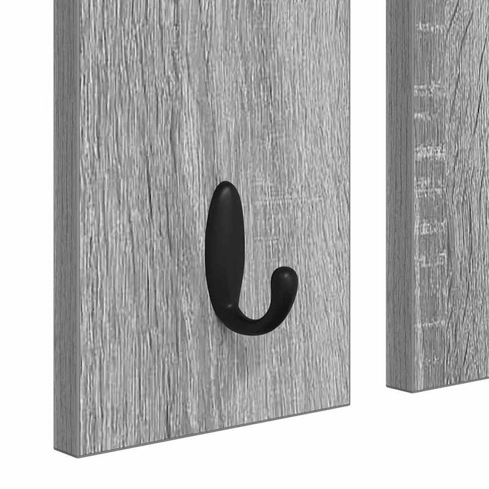 Răcător de paltoane montat pe perete sonoma gri 85 x 10 x 45 cm - WALTI WALTI
