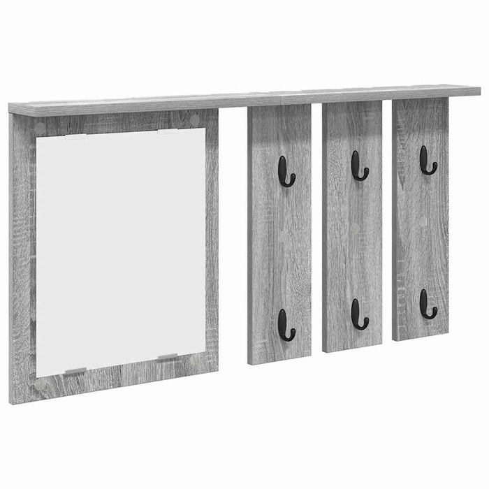 Răcător de paltoane montat pe perete sonoma gri 85 x 10 x 45 cm - WALTI WALTI