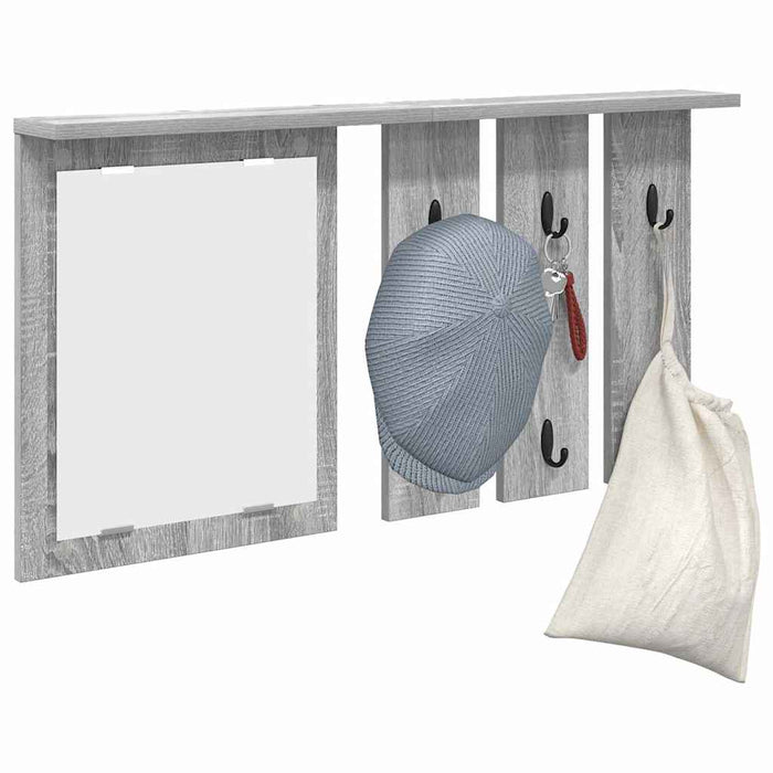 Răcător de paltoane montat pe perete sonoma gri 85 x 10 x 45 cm - WALTI WALTI