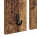 Răcător de paltoane montat pe perete Lemn vechi 85 x 10 x 45 cm - WALTI WALTI