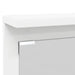 Răcător de paltoane montat pe perete Alb 84 x 10 x 80 cm - WALTI WALTI