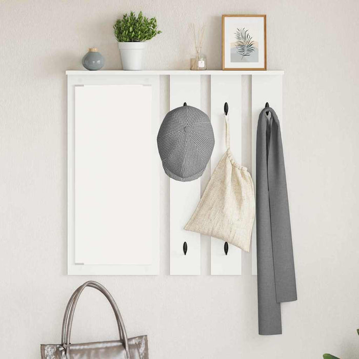 Răcător de paltoane montat pe perete Alb 84 x 10 x 80 cm - WALTI WALTI
