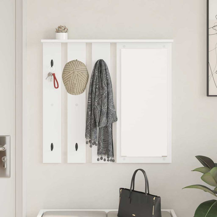 Răcător de paltoane montat pe perete Alb 84 x 10 x 80 cm - WALTI WALTI