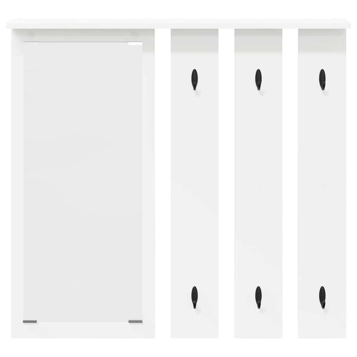 Răcător de paltoane montat pe perete Alb 84 x 10 x 80 cm - WALTI WALTI