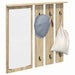 Răcător de paltoane montat pe perete cu raft Stejar sonoma - WALTI WALTI