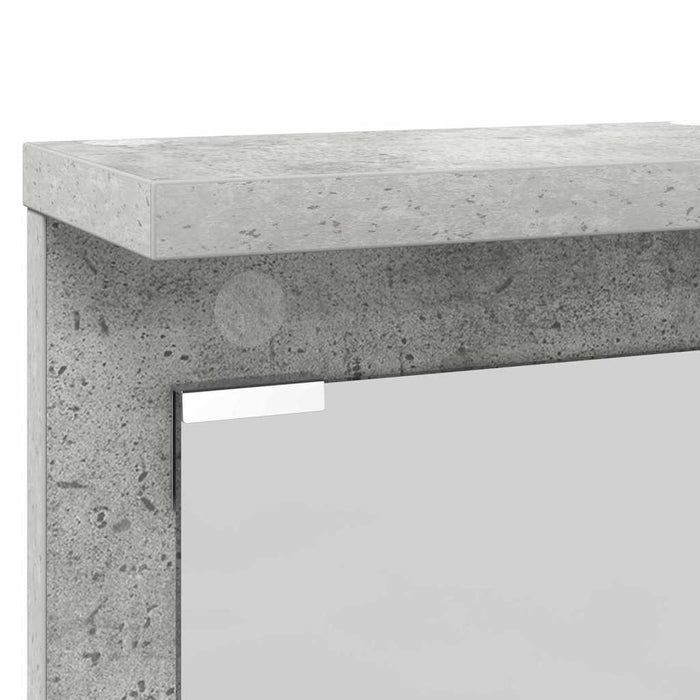 Răcător de paltoane montat pe perete Gri beton 84 x 10 x 80 cm - WALTI WALTI