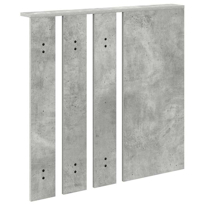 Răcător de paltoane montat pe perete Gri beton 84 x 10 x 80 cm - WALTI WALTI