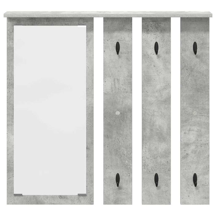 Răcător de paltoane montat pe perete Gri beton 84 x 10 x 80 cm - WALTI WALTI