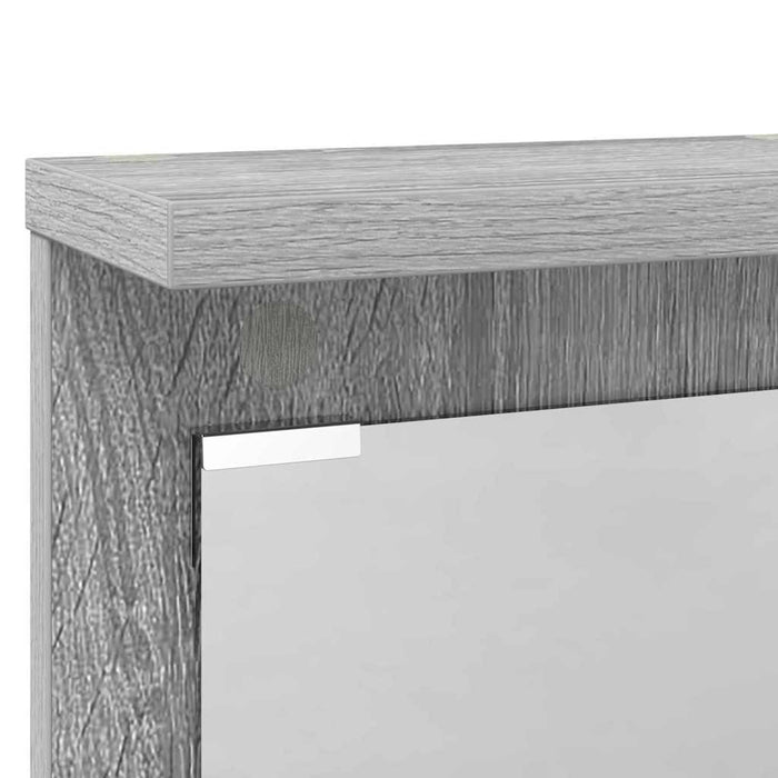 Răcător de paltoane montat pe perete sonoma gri 84 x 10 x 80 cm - WALTI WALTI