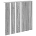 Răcător de paltoane montat pe perete sonoma gri 84 x 10 x 80 cm - WALTI WALTI