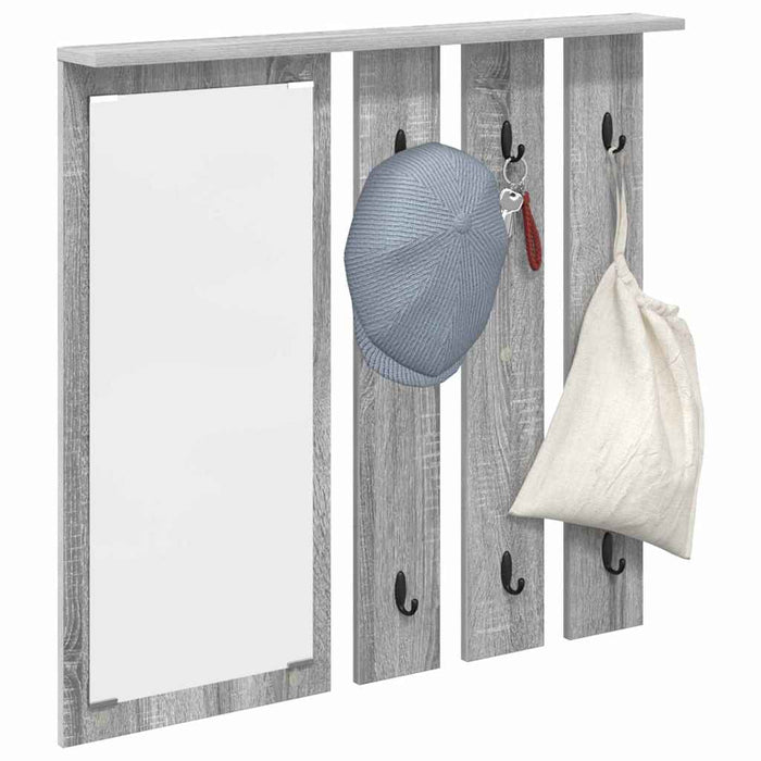Răcător de paltoane montat pe perete sonoma gri 84 x 10 x 80 cm - WALTI WALTI