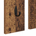 Răcător de paltoane montat pe perete Lemn vechi 84 x 10 x 80 cm - WALTI WALTI