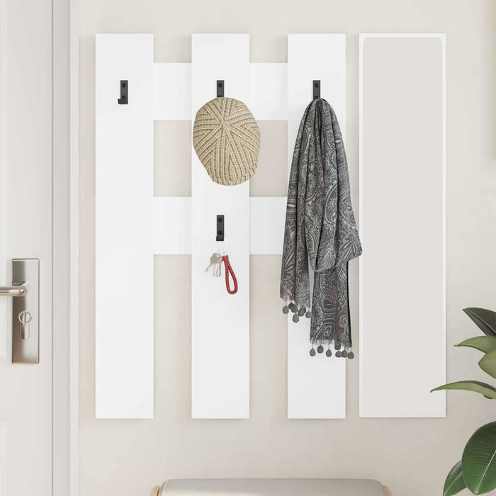Răcător de paltoane montat pe perete Alb 65 x 3 x 100 cm - WALTI WALTI