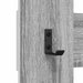 Răcător de paltoane montat pe perete Gri Sonoma 65 x 3 x 100 cm - WALTI WALTI