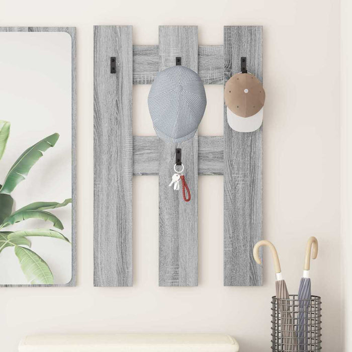 Răcător de paltoane montat pe perete Gri Sonoma 65 x 3 x 100 cm - WALTI WALTI