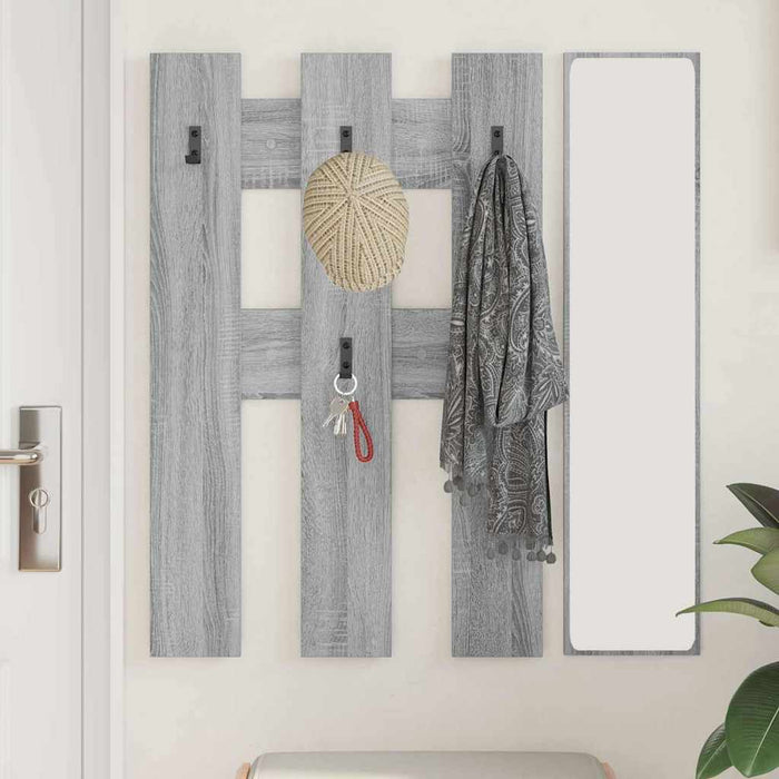 Răcător de paltoane montat pe perete Gri Sonoma 65 x 3 x 100 cm - WALTI WALTI