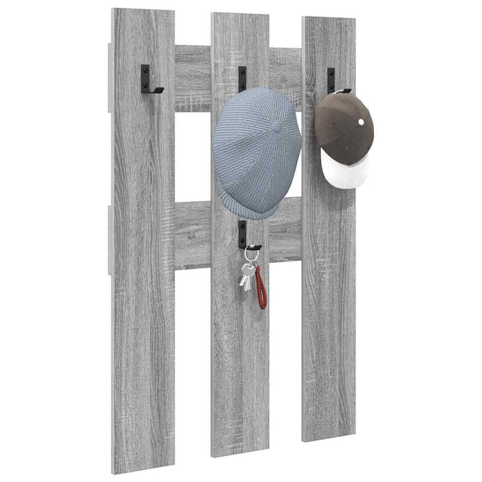 Răcător de paltoane montat pe perete Gri Sonoma 65 x 3 x 100 cm - WALTI WALTI