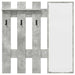 Răcător de paltoane montat pe perete Pe perete Gri din beton - WALTI WALTI