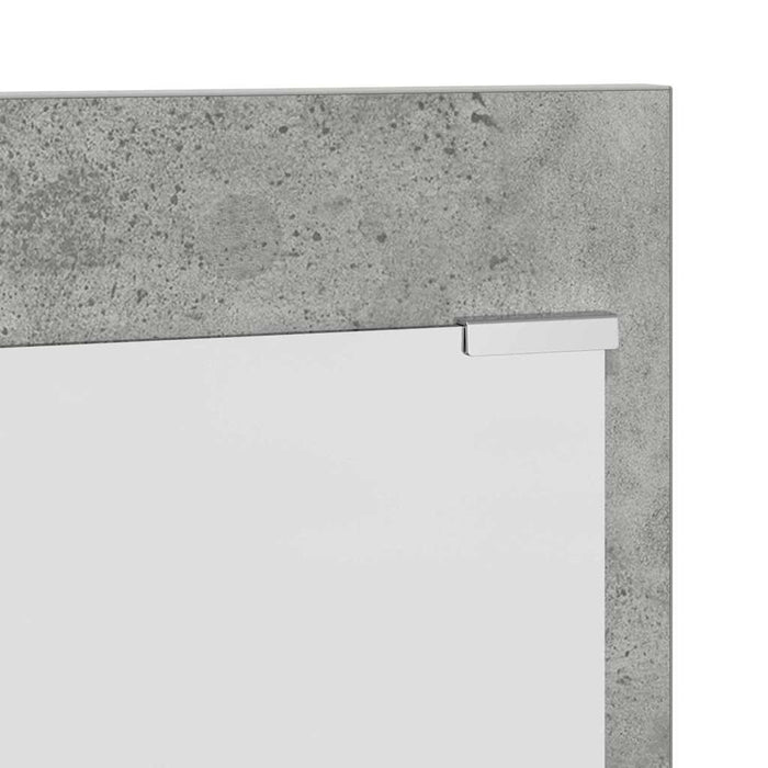 Răcător de paltoane montat pe perete cu raft Gri din beton - WALTI WALTI