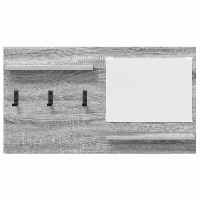 Răcător de paltoane montat pe perete Gri Sonoma 90 x 10 x 50 cm - WALTI WALTI