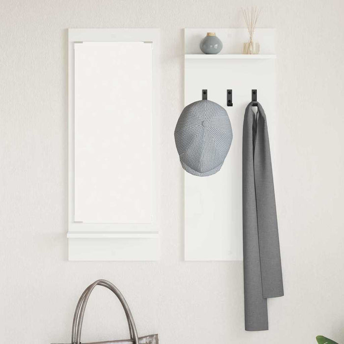 Răcător de paltoane montat pe perete Alb 70 x 10 x 90 cm - WALTI WALTI