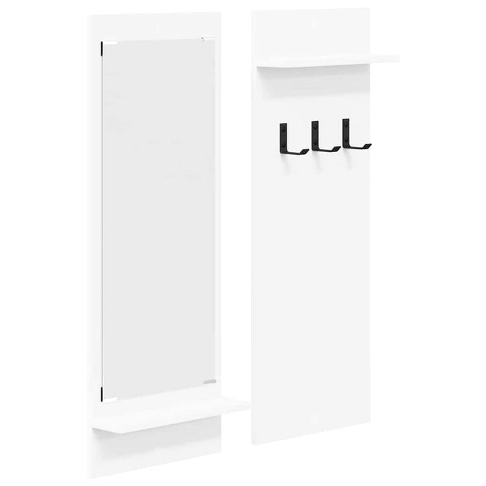 Răcător de paltoane montat pe perete Alb 70 x 10 x 90 cm - WALTI WALTI