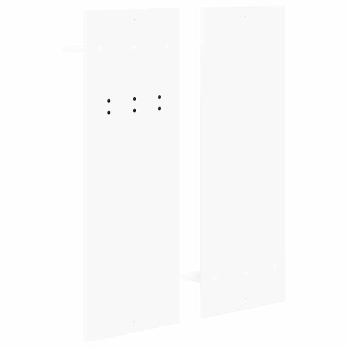 Răcător de paltoane montat pe perete Alb 70 x 10 x 90 cm - WALTI WALTI