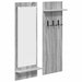 Răcător de paltoane montat pe perete Gri Sonoma 70 x 10 x 90 cm - WALTI WALTI
