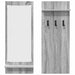 Răcător de paltoane montat pe perete Gri Sonoma 70 x 10 x 90 cm - WALTI WALTI