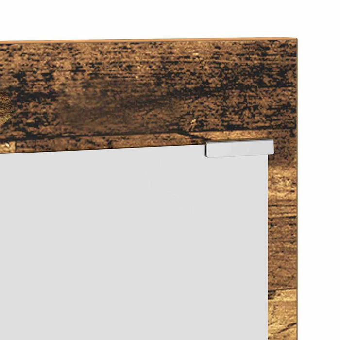 Răcător de paltoane montat pe perete Lemn vechi 70 x 10 x 90 cm - WALTI WALTI