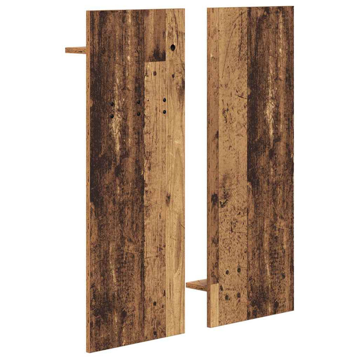 Răcător de paltoane montat pe perete Lemn vechi 70 x 10 x 90 cm - WALTI WALTI