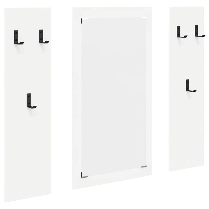 Răcător de paltoane montat pe perete Alb 96 x 1,5 x 90 cm - WALTI WALTI
