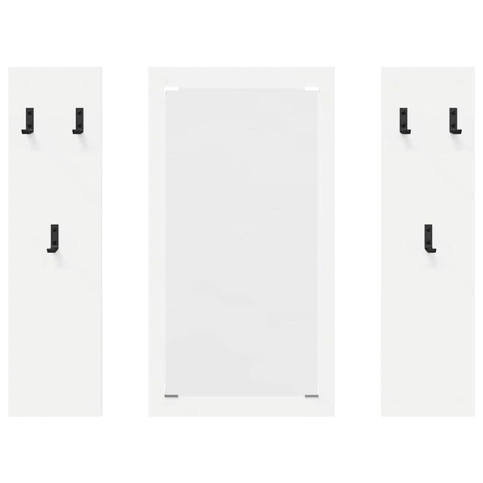 Răcător de paltoane montat pe perete Alb 96 x 1,5 x 90 cm - WALTI WALTI