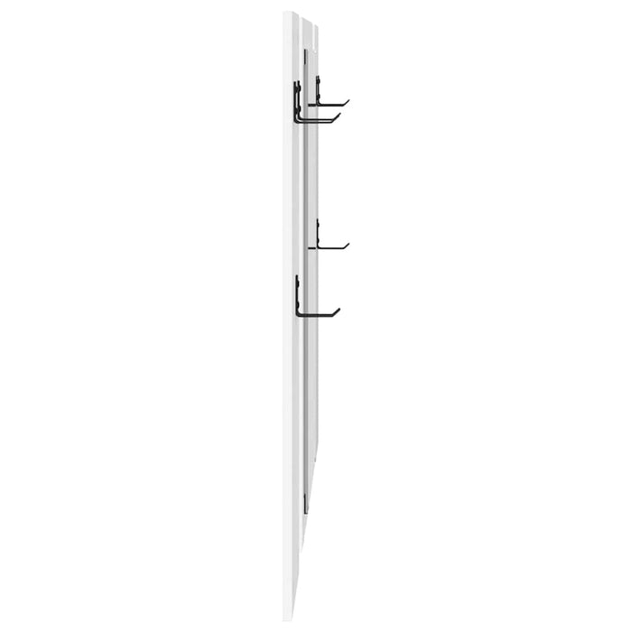 Răcător de paltoane montat pe perete Alb 96 x 1,5 x 90 cm - WALTI WALTI