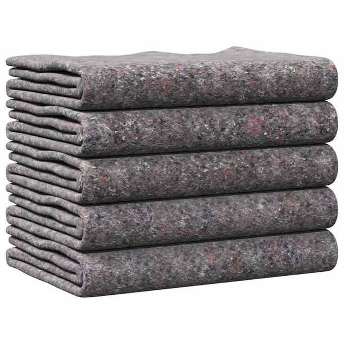 Pături de mutare 5 pcs Gri 150 x 200 cm țesătură - WALTI WALTI