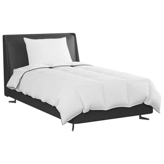 Duvet de iarnă cu pernă 2 pcs Alb Pene de rață - WALTI WALTI
