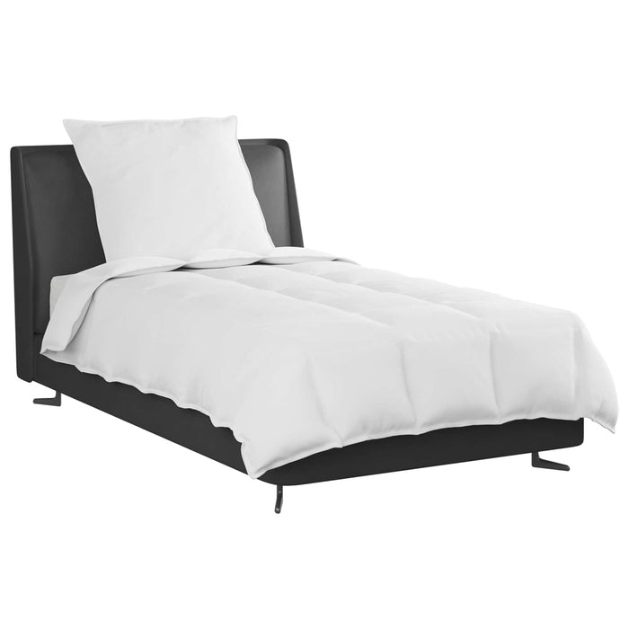 Duvet 2 în 1 cu pernă 2 pcs Alb Pene de rață - WALTI WALTI