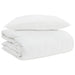 Duvet 2 în 1 cu pernă 2 pcs Alb Pene de rață - WALTI WALTI