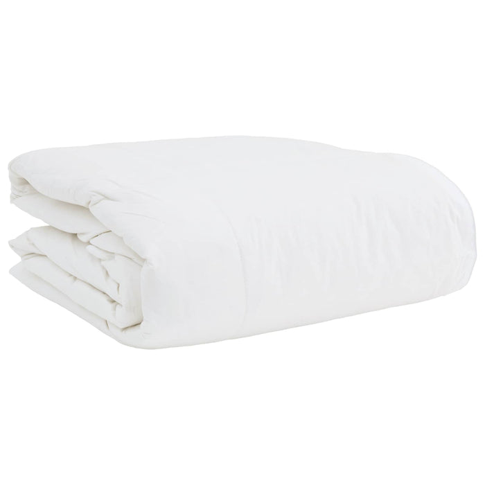 Duvet 2 în 1 cu pernă 2 pcs Alb Pene de rață - WALTI WALTI